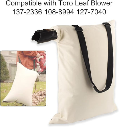 127-7040 Blower Debris Vacuum Bag, Compatible with Toro Leaf Blower 137-2336 108-8994 127-7040, Fits Model 51436 51563 51581 51594 51599 51609 51619 51621