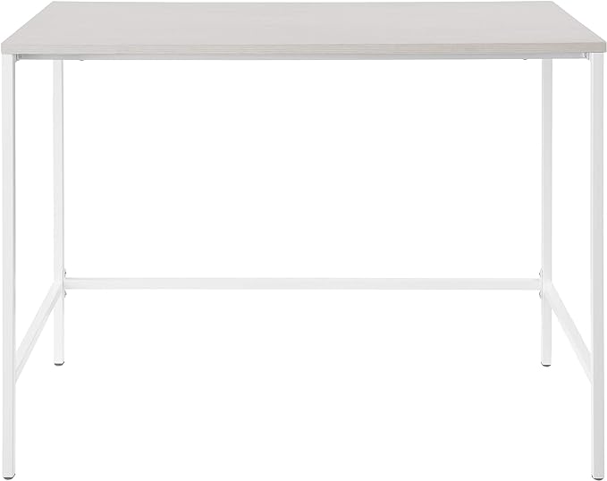 OSP Home Furnishings Contempo 42-Inch Desk, White