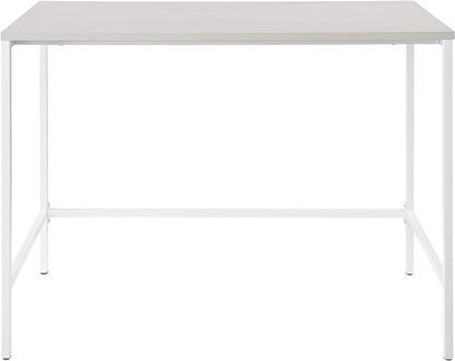 OSP Home Furnishings Contempo 42-Inch Desk, White