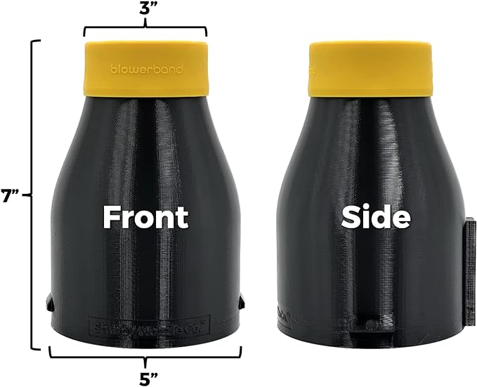 Stubby Car Drying Nozzle for DEWALT Leaf Blowers - 60V MAX (DCBL772B & DCBL777B)