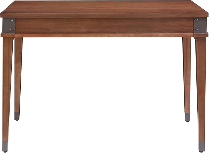 Leick Home 84401 Laptop Desk with Drawer in Aged Barrel 1 Drawer in Aged Barrel
