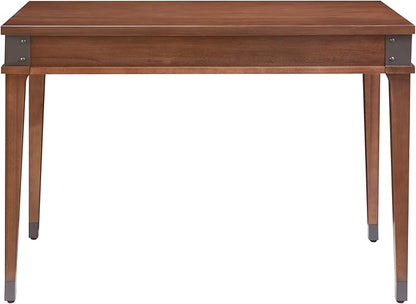 Leick Home 84401 Laptop Desk with Drawer in Aged Barrel 1 Drawer in Aged Barrel