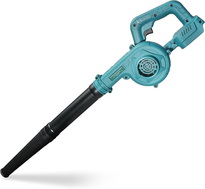 Yard Blowers Battery Powered Cordless Air Blower Battery Operated Blowers for Lawn Care Sopladora De Hojas Lawn Blower +Lengthen Tube(Naked Tool,No Battery Included)