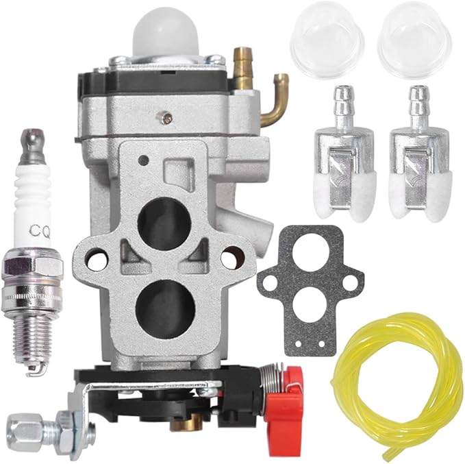Carburetor W/Gasket Fuel Line Spark Plug For Husqvarna 350BT 150BT Backpack Leaf Blower Redmax EBZ8000 EBZ8000RH EBZ8500 EBZ8001 EBZ8050 EBZ8050RH Back Pack