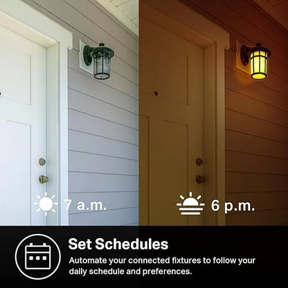 Kasa Matter Smart Light Switch: Voice Control w/Siri, Alexa & Google Assistant | UL Certified | Timer & Schedule | Easy Guided Install | Neutral Wire Required | Single Pole | 2.4GHz Wi-Fi | KS205