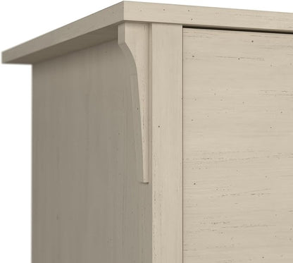 Bush Furniture Salinas Lateral File Cabinet, Farmhouse 2 Drawer File Cabinet for Home Office