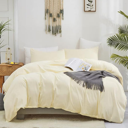 Light Yellow Comforter Set Twin Off White Bedding Set Beige Comforter Set Twin Girls Breathable Ivory Bedding Set Women Soft Off White Twin Ivory Bedding Comforter Set Twin
