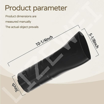 Flat End Nozzle Attachment 197889-6 for Makita X2 36V, 18V Hand held Blower XBU02Z, XBU03, DUB362, for Removing Heavier Debris