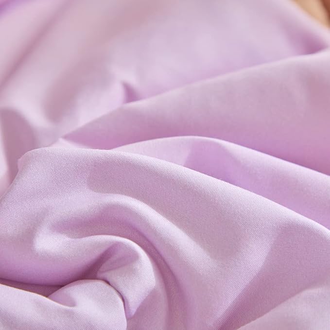 ADASMILE A & S Full Unicorn Comforter Sets for Girls 6 Pieces Pink Floral Unicorn Bedding Set with Colorful Cute Love Heart Sheets Full for Girls Unicorn Bed in a Bag Comforter for Home Decor