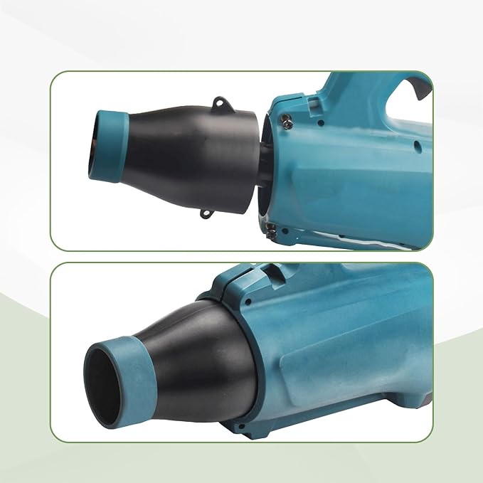 Car Drying Nozzle for Makita 18V LXT Leaf Blowers XBU03Z, XBU03SM1, DUB184Z, DUB184PT, DUB184PT2 - Contain Protective Silicone Band