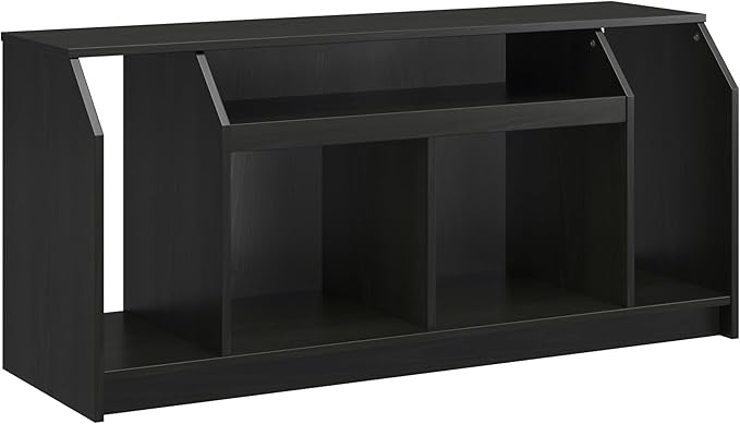 Ameriwood Home The Loft Stand for TVs up to 59”, Black Oak