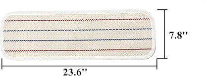 Kids Rug Montessori Mat Children Playing Mat for Nursery Cotton Working Rug Small Hand Woven Rug, 23.6''×7.8''