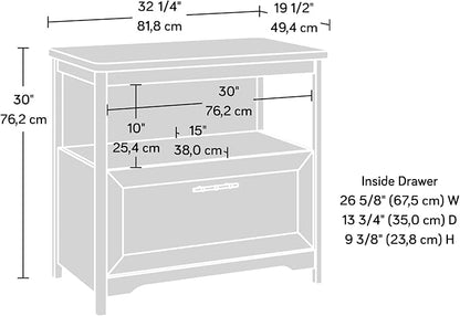 Sauder Coral Cape Lateral File, L: 32.21" x W: 19.45" x H: 30.00", Sindoori Mango Finish