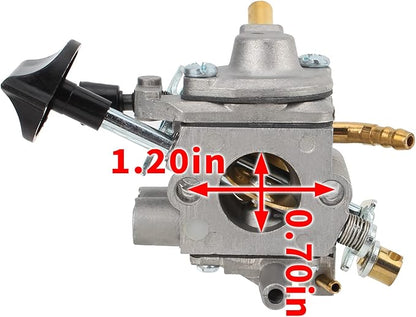 BR500 Carburetor for Sthil BR550 BR600 BR700 Backpack Leaf Blower Parts for Zama C1Q-S183 4282-120-0606 4282-120-0608 4282-120-0607 with Air Filter Fuel Line Carb Tune Up Kit