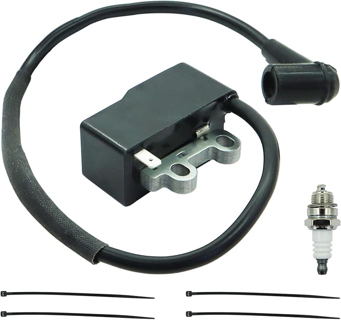 A411001620 Ignition Coil for Echo PB-580H,PB-580T Backpack Blower Engine Flywheel Coli Module with Spark Plug