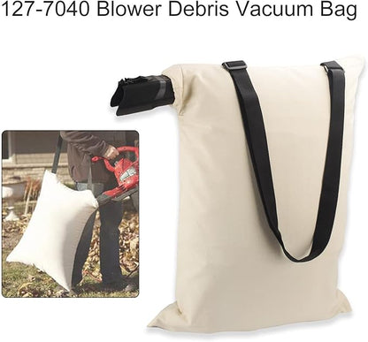 127-7040 Blower Debris Vacuum Bag, Compatible with Toro Leaf Blower 137-2336 108-8994 127-7040, Fits Model 51436 51563 51581 51594 51599 51609 51619 51621