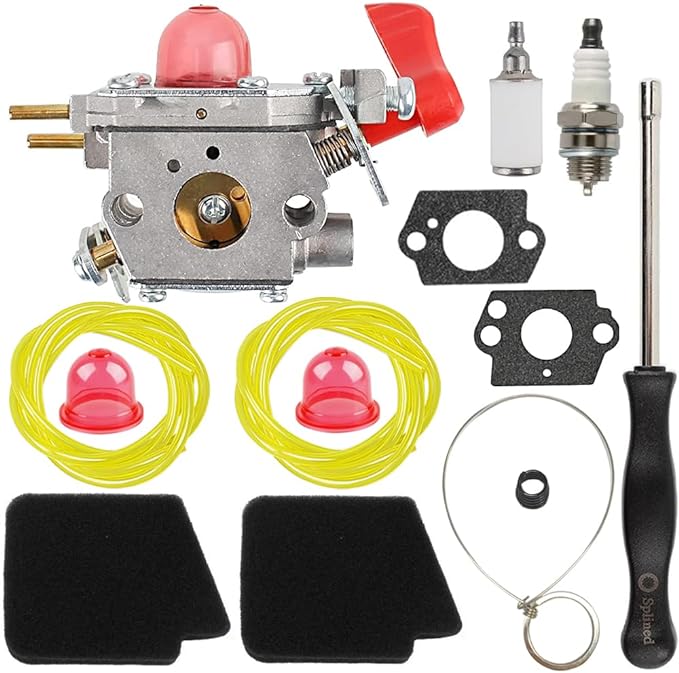 C1U-W43A 545081857 Carburetor for Zama C1U-W43 Poulan VS-2 BVM200FE GBV345 Craftsman 358794765 358794774 358794773 358794700 358794770 358794780 Blower with 545146501 Air Filter