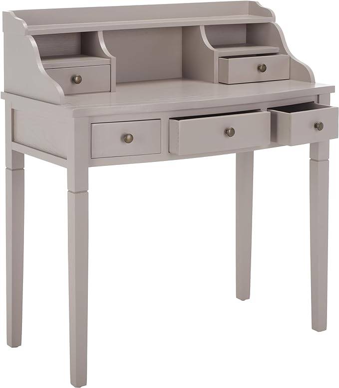 Safavieh American Homes Collection Landon Quartz Grey Writing Desk