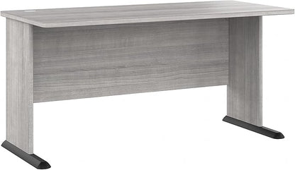 Bush Business Furniture Studio A 60-inch W Computer Desk, Platinum Gray (SDD160PG)