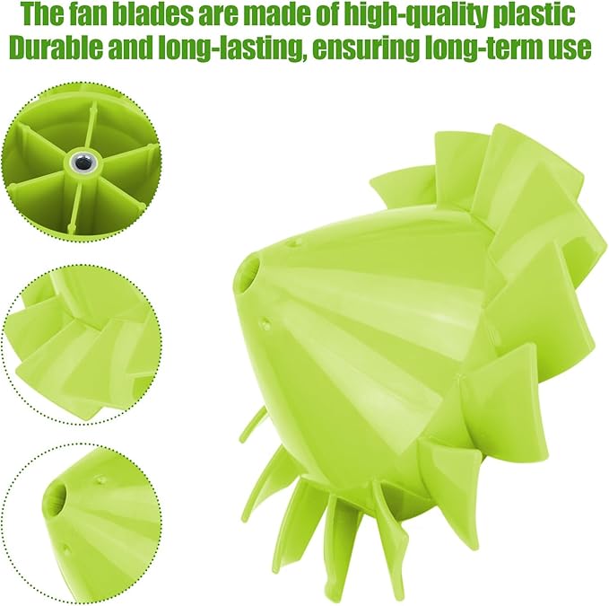 Blower Fan Replacement for Ryobi Leaf Blower 18V One+ P2108 & P21081 Cordless - Fan Blades Replacement Part # 529437004 529437003 529437001