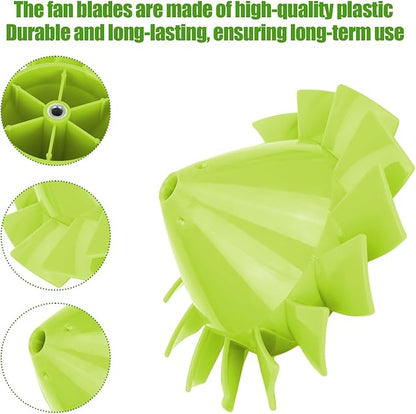 Blower Fan Replacement for Ryobi Leaf Blower 18V One+ P2108 & P21081 Cordless - Fan Blades Replacement Part # 529437004 529437003 529437001