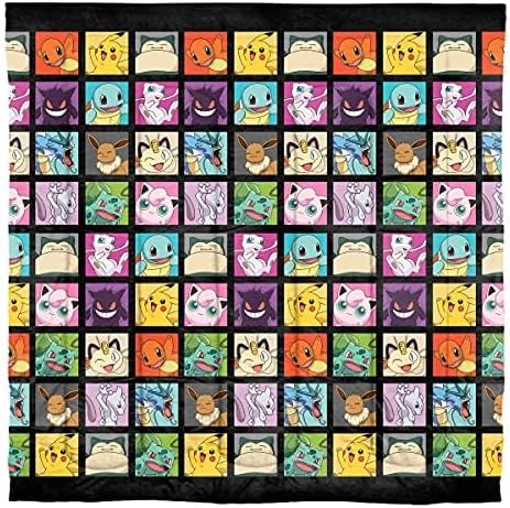 Northwest Pokemon Bed in a Bag Set, Full, Kanto Favorites