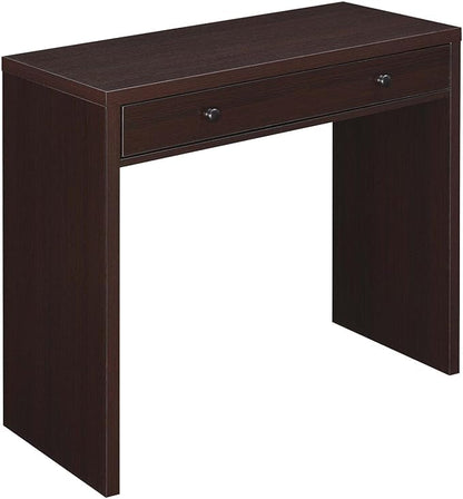 Convenience Concepts Northfield Desk with Drawer, Espresso