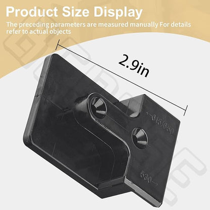 Blower Wall Mount/Mounting Bracket for EGO Vane Blowers, Fits Models 530CFM 615/650CFM, Two Mounting Methods, W/Screws, Does Not Fit 765 CFM Vane Blower Models