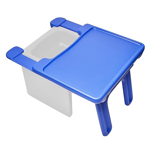 Children's Factory Edutray Kids Desk | Converts Cube Chair to Childrens Desk | Space-Saving Toddlers Desk Chair Converter | Homeschool & Classroom Study Desk for Kids | Safe, Durable, & Easy to Clean