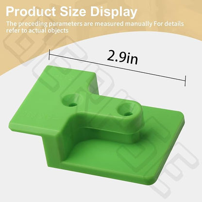 Blower Wall Mount/Mounting Bracket for EGO 530CFM 615/650CFM Leaf Blower, Suitable for Two Different Types of Blowers, Does Not Fit 765 CFM Vane Blower Models, W/Screws, Green