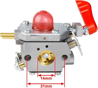 C1U-W43A 545081857 Carburetor for Zama C1U-W43 Poulan VS-2 BVM200FE GBV345 Craftsman 358794765 358794774 358794773 358794700 358794770 358794780 Blower with 545146501 Air Filter