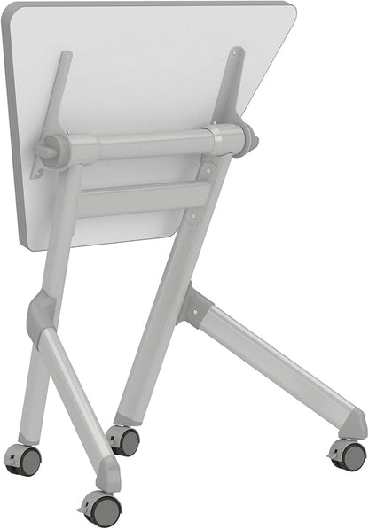 Safco Products Learn Student Nesting Trapezoid Desk, Small Corner Desk for Classrooms & Custom Classroom Layouts (Dry Erase)