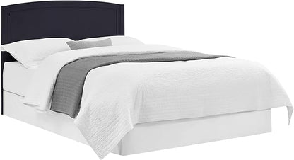 Delta Children Campbell 6-in-1 Convertible Crib - Greenguard Gold Certified, Midnight Grey