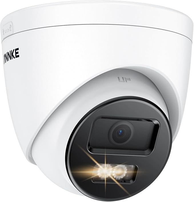 ANNKE C800 4K PoE Security Camera with AI Human/Vehicle Detection, IP Cam with Audio,Wide Angle, Remote Access, Spotlight Night Vision, IP67, H.265+, Support to 512GB TF Card
