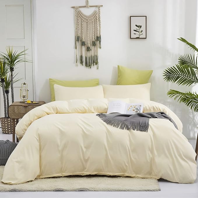Light Yellow Comforter Set Full Ivory Bedding Set Beige Comforter Set Full Men Breathable Ivory Bedding Set Women Soft Off White Full Ivory Bedding Comforter Set Full Size Off White Comforter