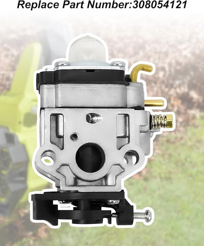 Carburetor Replace RY25AXB 308054121 Fit for Walbro Ryobi Fan Jet Blower 095159009 4-13-20 090159001 8-21-18 090159002 8-20-18 090159004 11-18-19