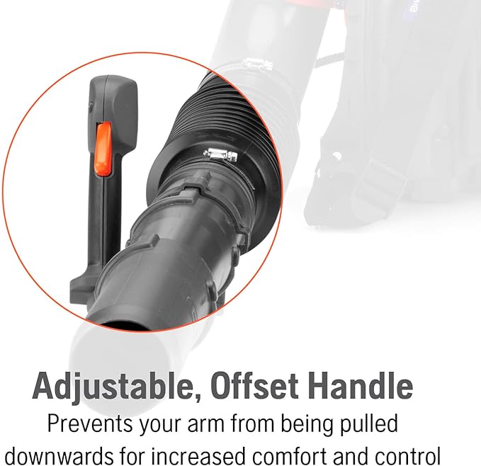 Husqvarna 360BT Gas Leaf Blower, 65.6-cc 3.81-HP 2-Cycle Backpack Leaf Blower with 890-CFM, 232-MPH, 30-N Powerful Clearing Performance and Load-Reducing Harness