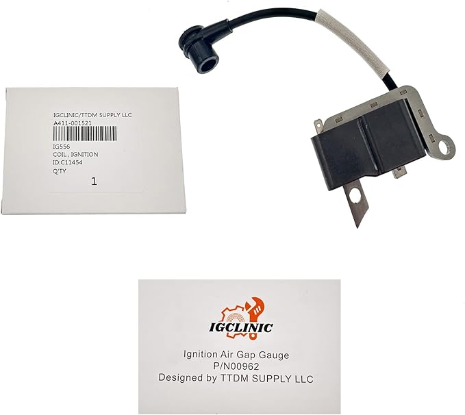 Ignition Coil Compatible with Echo Backpack Blower PB-770 PB-770H PB-770T,Replaces OEM# A411001521 C11454