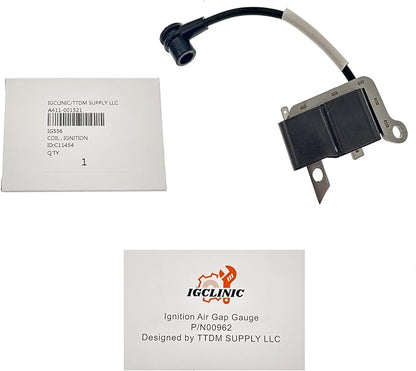 Ignition Coil Compatible with Echo Backpack Blower PB-770 PB-770H PB-770T,Replaces OEM# A411001521 C11454
