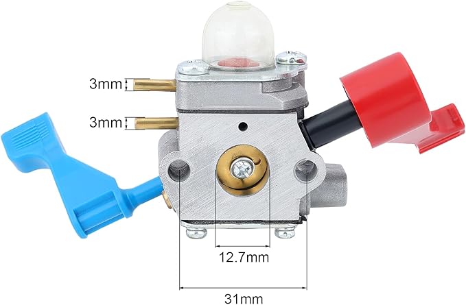 C1U-W12A Carburetor for Poulan FL1500 FL1500LE Leaf Blower C1U-W12B Gas Leaf Blower Carb Craftsman 952711486 530071629 with Filter Repower Kit Spark Plug