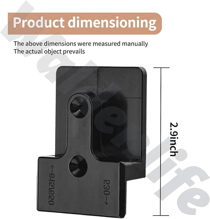 Leaf Blower Mounting Bracket / Leaf Blower Wall Mount Compatible with EGO Power+ 530 CFM, 580, 615, 650 Leaf Blower, Hanging Leaf Blower/Use for EGO Blower Wall Mount