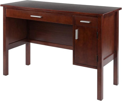 Winsome Wood Emmett Writing Desk, Walnut