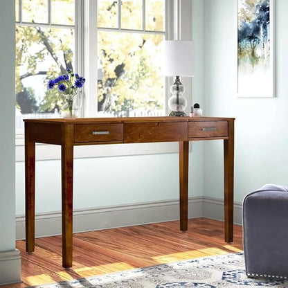Hives & Honey Parsons Writing Vanity Computer Desk Office Furniture - Walnut