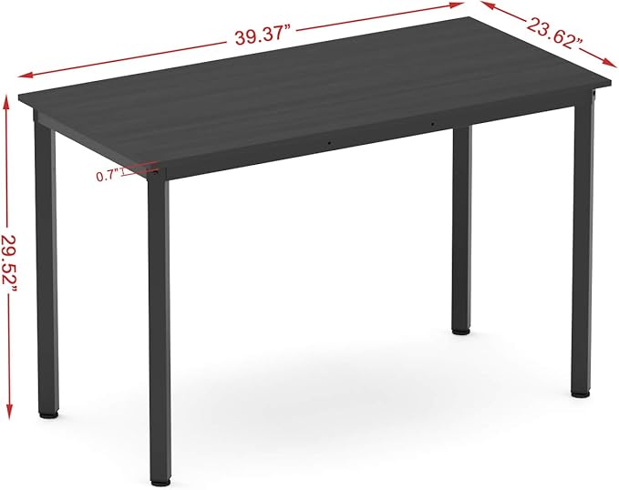 Weehom Computer Desk 39" Small Desk for Home Office Study Writing Laptop Dining Table for Small Spaces