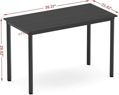 Weehom Computer Desk 39" Small Desk for Home Office Study Writing Laptop Dining Table for Small Spaces