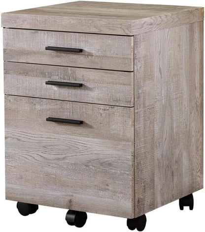 Monarch Specialties I FILING CABINET, TAUPE