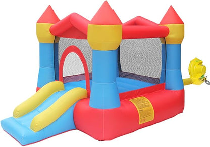 Inflatable Bounce House Blower, Air Blower for Inflatable Castle and Jump Slides, Portable and Powerful Fan Pump Commercial Inflatable Blower, Blower for Bounce House
