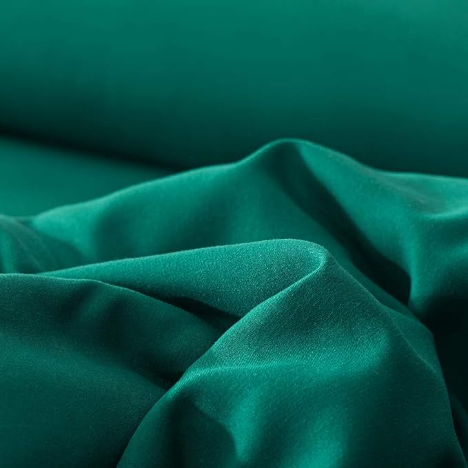 Solid Green Comforter Set Full Pure Emerald Green Soft Lightweight Green Beddig Quilt Set for Men Women Teens Adult Durable Green Full Blanket(Full(80''x90''), Green Comforter)