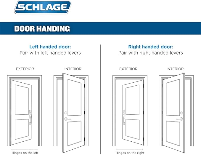 SCHLAGE Connect Century Touchscreen Deadbolt with Built-In Alarm and Handleset Grip with Latitude Lever, Satin Nickel, FE469NX LAT 619 CEN