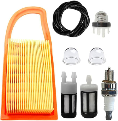 BR600 Air Filter Fuel Filter for Stihl BR550 Backpack Blowers Replace 4282 141 0300, 4282 141 0300B